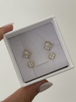 Diamonte Zahra Studs Gold - Image 3