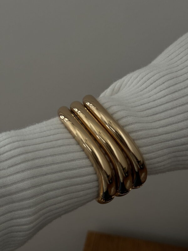 Onda Bangle Gold - Image 2
