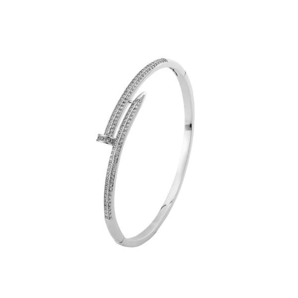 Diamanté Screw Bangle - Image 2